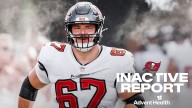 Patriots-Bucs Inactives | Luke Goedeke Set to Return to Action