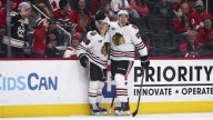 Connor Bedard scores, gets 2 assists to lead Blackhawks over Red Wings 5