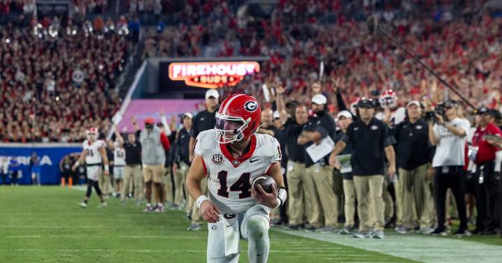 Maybe this is just Georgia’s year