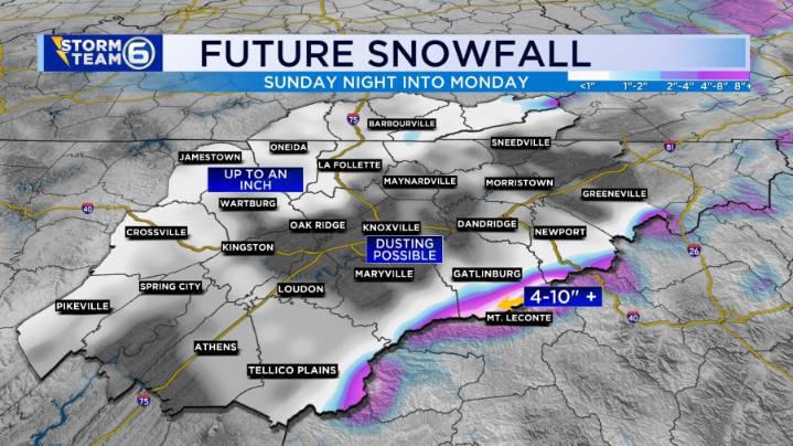 Warming shelters open in Roane, Greene Counties ahead of cold temperatures