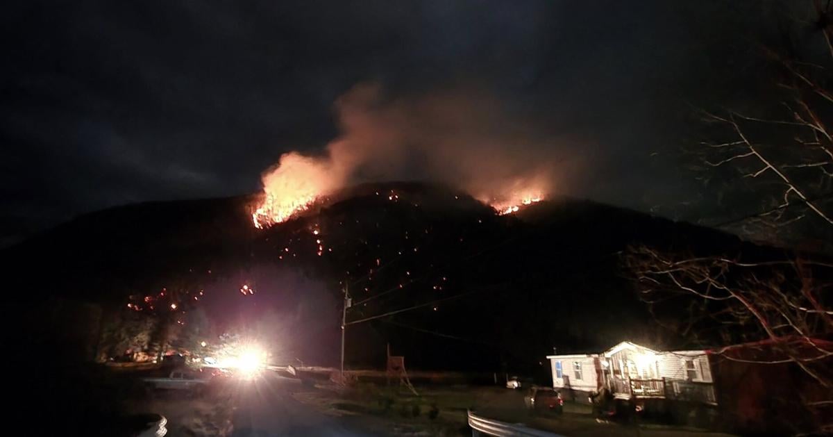 U.S. Forest Service crews battling blaze in Monongahela National Forest