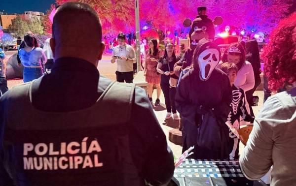 Reporta SSPM saldo blanco en noche de Halloween
