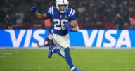 Jonathan Taylor, Colts run past Falcons in Germany