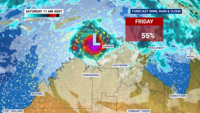 'Pretty decent chance’ of cyclone developing and making landfall near Darwin, Sky News meteorologist warns