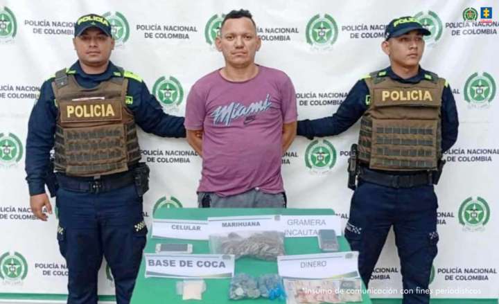 A la cárcel dos implicados en microtráfico en Bolívar