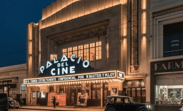 Inaugura el Palacio del Cine