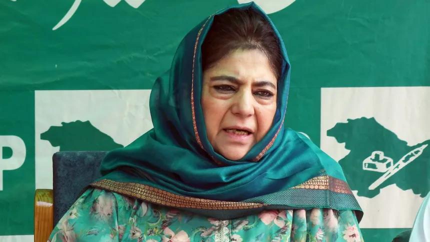 Mehbooba Mufti seeks return of Kashmiri detainees lodged in jails outside J&K