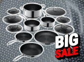 Build your dream HexClad set and unlock limited-time discount up to 20% off