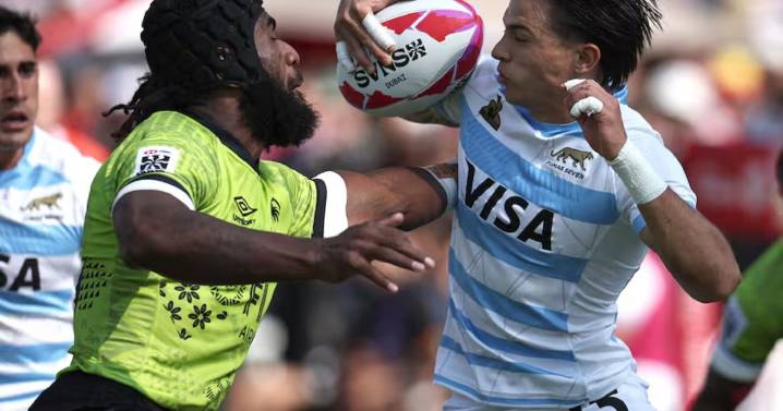 Flojo inicio de Los Pumas 7s en el Circuito Mundial: afuera en fase de grupos en Dubai