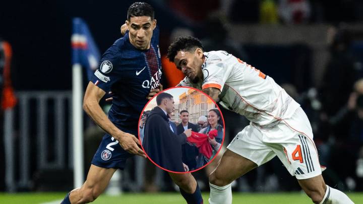 Hakimi aparece en “scooter muleta” tras su lesión en jugada con Luis Díaz: video le da la vuelta al mundo