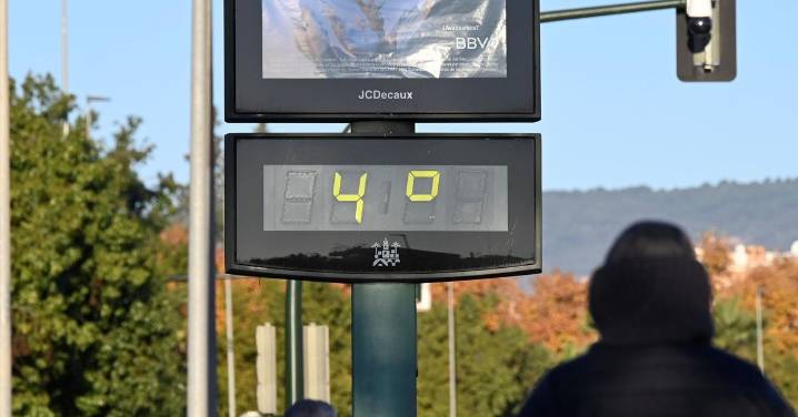 Un frente frío "barre" la península: las temperaturas mínimas caerán hasta los 4 grados este fin de semana en Córdoba