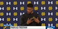 Marcus Freeman explains how much Notre Dame's seniors mean to him