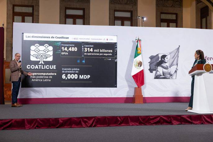 Presentan “Coatlicue”, la supercomputadora de México y la más poderosa de América Latina