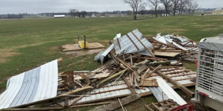 NWS confirms EF-1 tornado hit Todd County in overnight storms