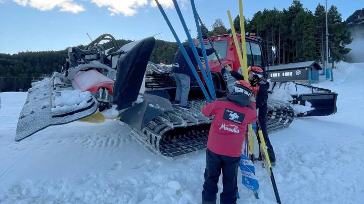 Catalunya arranca diciembre sin dejar atrás el frío de las últimas semanas y con más nieve en los Pirineos