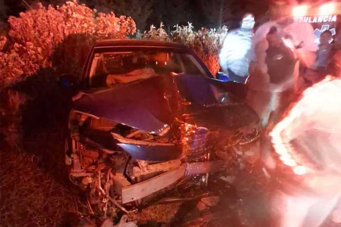 Cinco heridos tras choque en la Marquesa–Santiago Tianguistenco