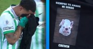 Edwin Cardona, exjugador de la Liga MX, rompe en llanto tras dedicarle gol a su perro fallecido; tenía más de 15 años con él
