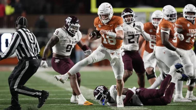 Texas players, fans, still believe in a College Football Playoff berth after knocking off undefeated Texas A&M