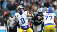 Despite two Matthew Stafford interceptions, Rams lead Panthers 21