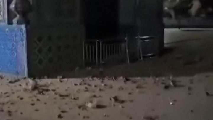 Video: Afghanistan’s Blue Mosque damaged in earthquake