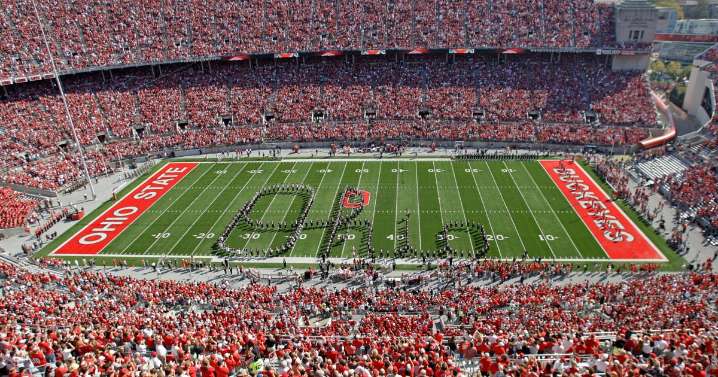How the 89-year-old tradition of Script Ohio and dotting the i defines Ohio State and its band