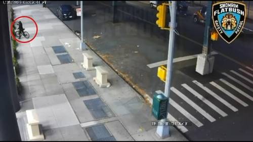 Surveillance video released in search of man wanted for allegedly spray-painting swastika at Jewish school in Brooklyn