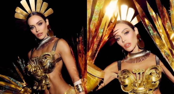 Miss Universo 2025: conoce los detalles del traje típico que uso Vanessa Pulgarín en la preliminar