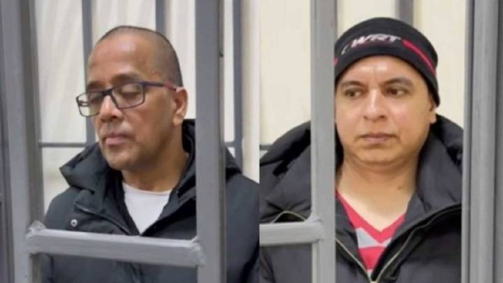 Rusia condena a 13 años de prisión a dos mercenarios colombianos extraditados de Venezuela