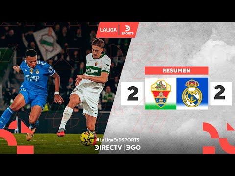 Real Madrid vs Elche (2-2): resultado, resumen y goles del partido por LaLiga