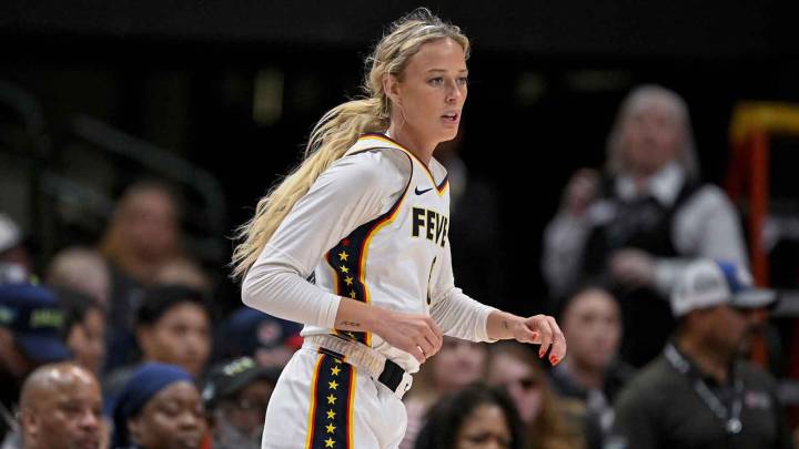 Fever’s Sophie Cunningham spotted with Tyrese Haliburton’s fiancée Jade at Pacers game