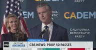 Gov. Newsom celebrates as CBS News projects passage of Proposition 50 in California