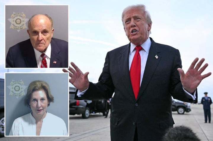 Trump pardons Rudy Giuliani, John Eastman, Sydney Powell and dozens more involved in 2020 fake elector scheme