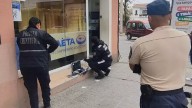 Vandalizaron una máquina de recarga de SAETA en el centro de la ciudad