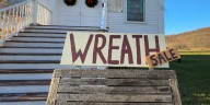 Rupert continues family wreath-making tradition to support historic meetinghouse