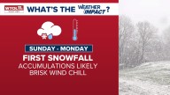 Weather Impact Alert Day in effect through Monday for rain and snow