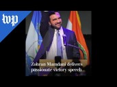 Zohran Mamdani delivers passionate victory speech