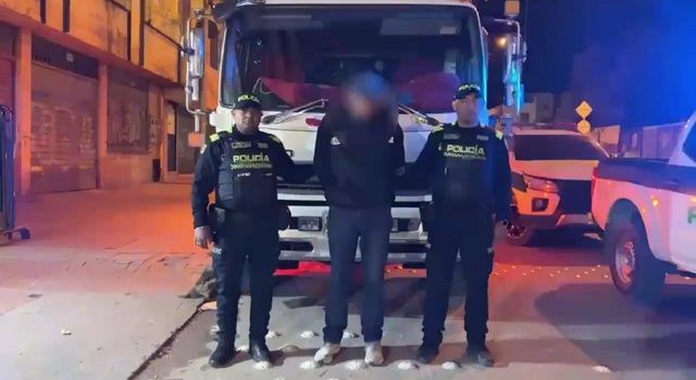 [VIDEO] Venía de Ipiales y le robaron el camión en Soacha, estaba lleno de mercancía