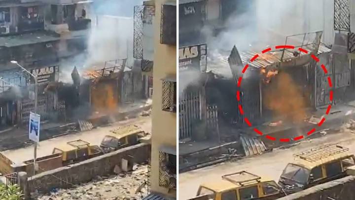 Gas Pipeline Leak Triggers Fire In Mumbai's Kurla India News