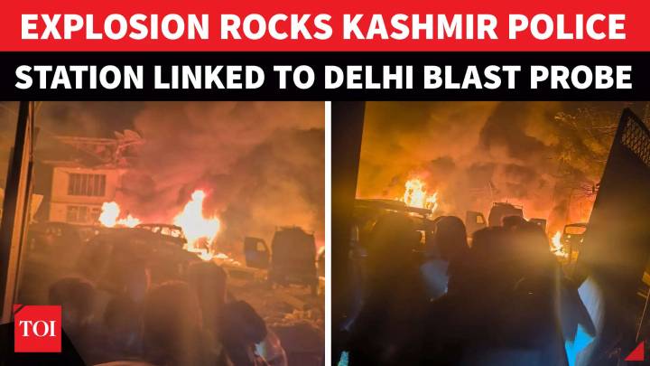 BLAST Rocks Srinagar; Nowgam Police Station Linked To Delhi-Faridabad Jaish Probe Heavily Damaged