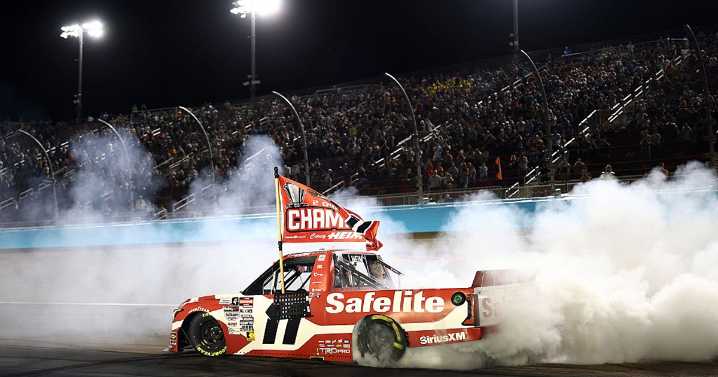 Heim shakes off pressure to win Truck Series championship in Phoenix