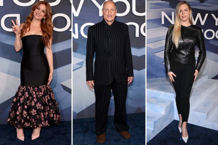 'Now You See Me: Now You Don't' NY premiere red carpet: Isla Fisher, Woody Harrelson, Reneé Rapp, and more