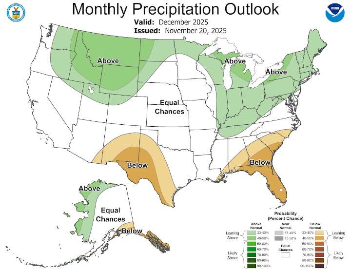 N.Y. winter weather: December forecast shows cold temps collide with unusually wet conditions