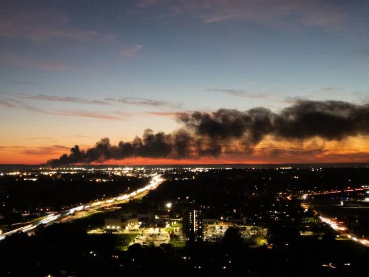 Accidente de avión de carga de UPS cerca del aeropuerto de Louisville
