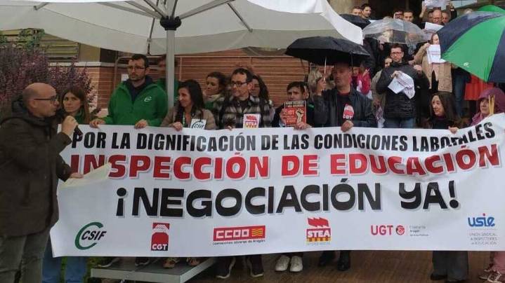El Servicio de Inspección de Educación de Zaragoza en lucha por la calidad de la educación pública