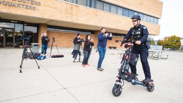 Warren police unveil new electric trikes