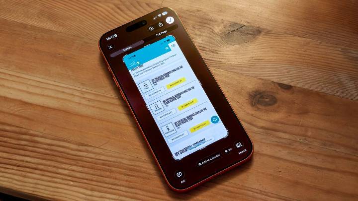 Apple Intelligence can create Calendar events with just a single reference image
