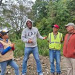 Alcalde Nelson Álvarez inició segunda etapa de rehabilitación de la vía El Cafetal, San Jacinto