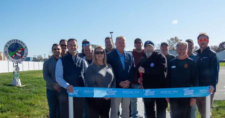 Veterans Memorial Trail expansion opens in Crown Point