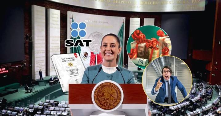 Trabajadores que ganan el salario mínimo recibirán esta cantidad de aguinaldo, ya con los descuentos del SAT (ISR)