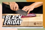 HexClad Nakiri 6.5-Inch Japanese Damascus Knife is 41% off